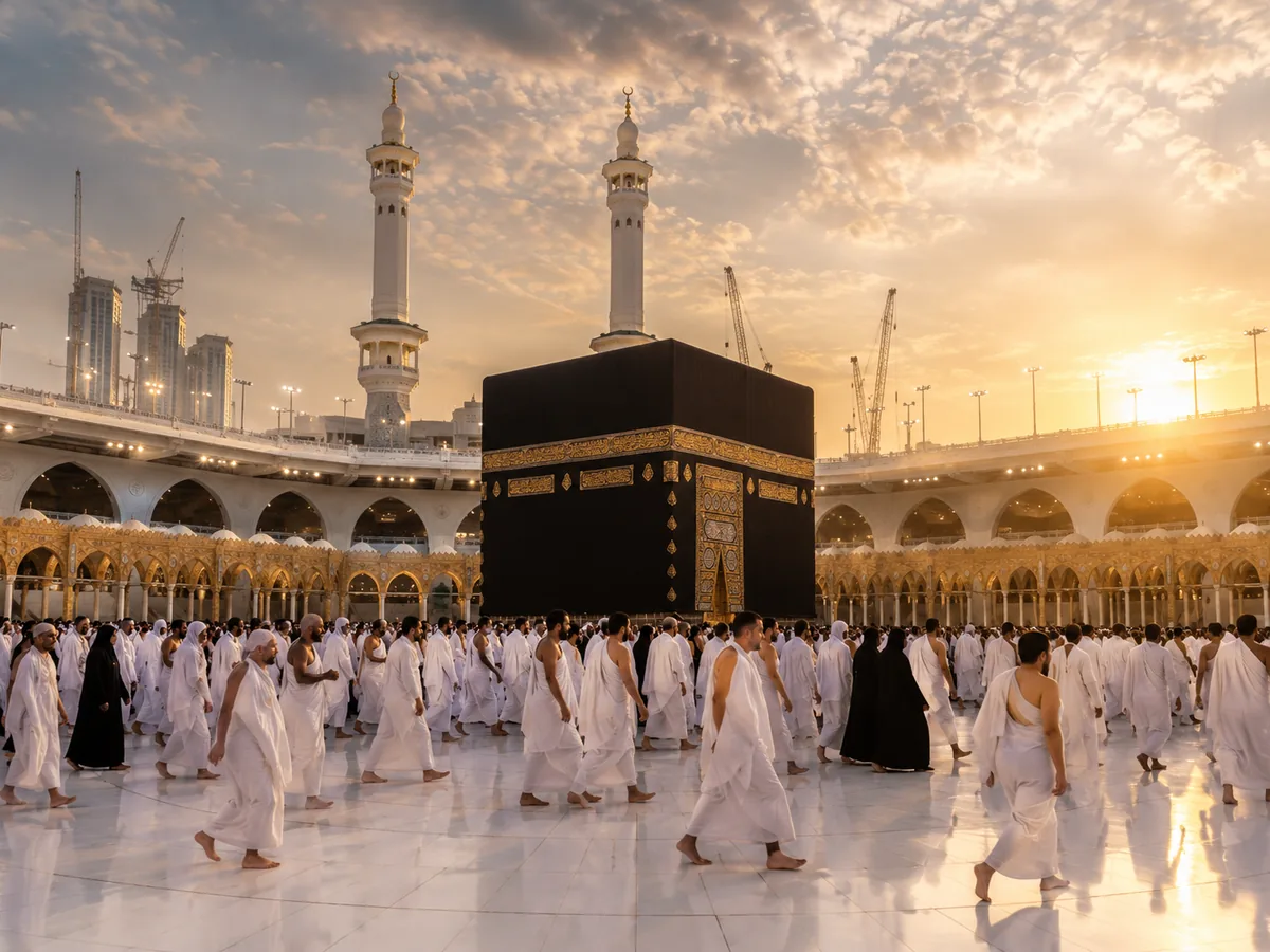 Tawaf at Masjid al-Haram - Makkah